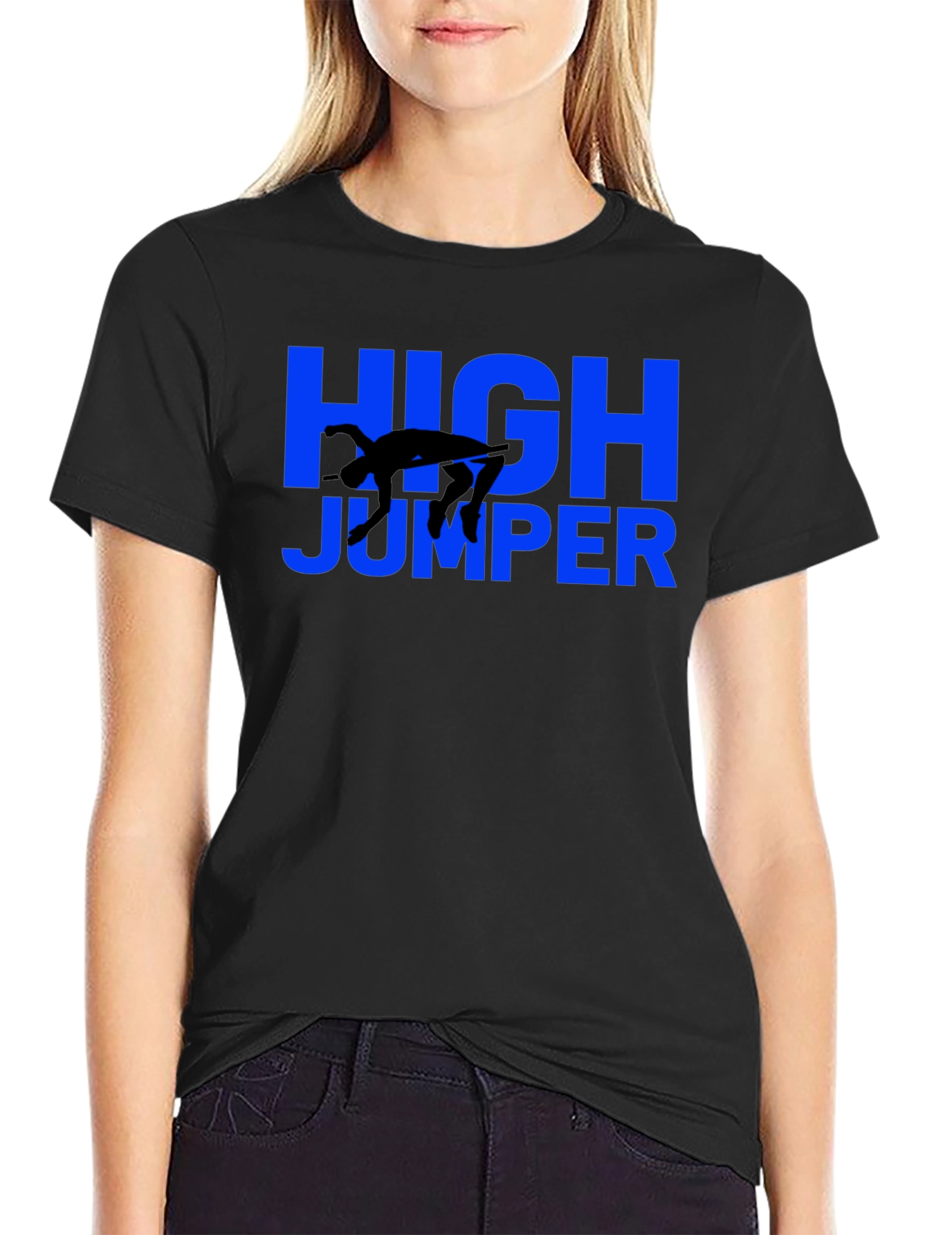 High Jumper Graphic T-Shirt - Athletic Design