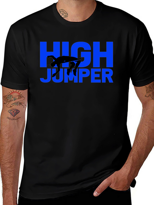 High Jumper Graphic T-Shirt - Athletic Design