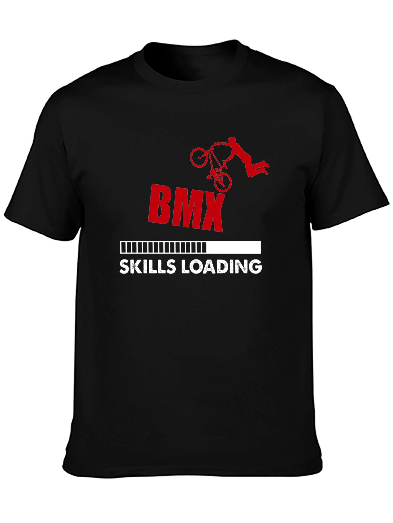 BMX Skills Loading Graphic T-Shirt