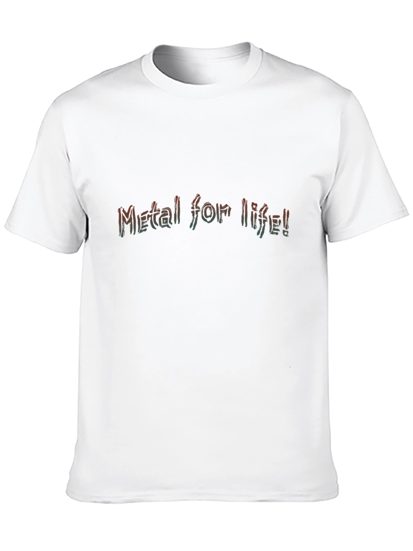 Metal for Life Black Graphic Tee