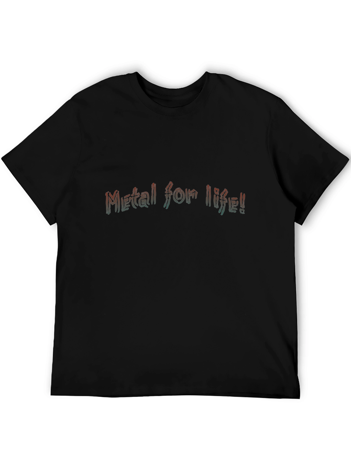 Metal for Life Black Graphic Tee