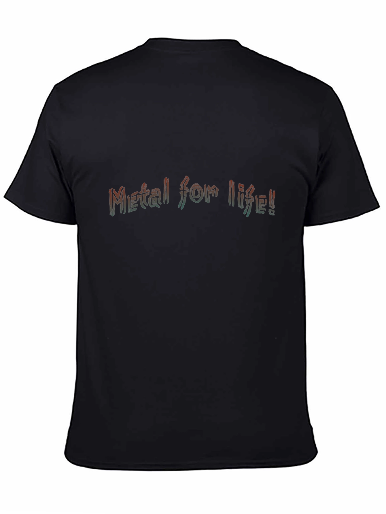 Metal for Life Black Graphic Tee