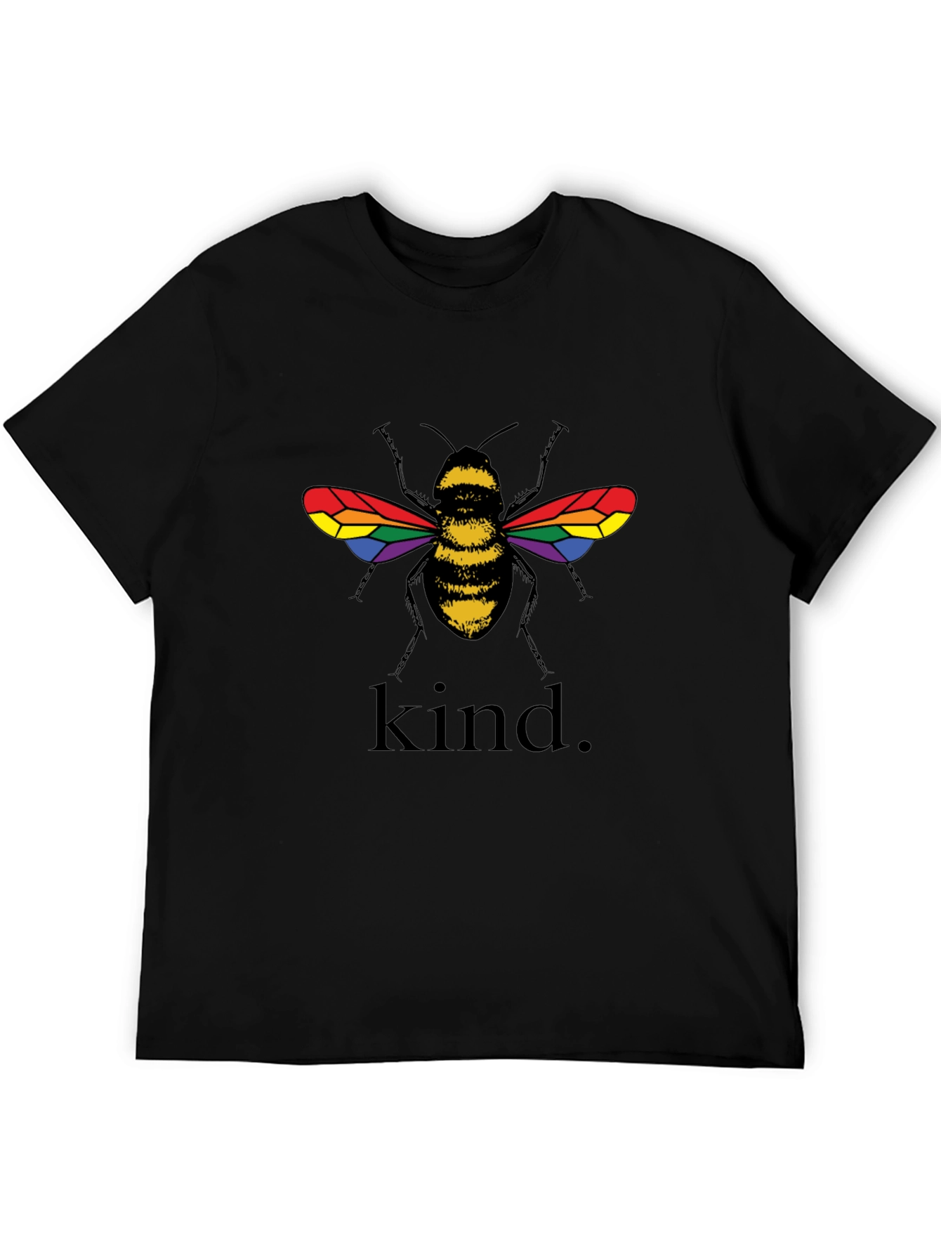 Bee Kind T-Shirt - Rainbow Pride
