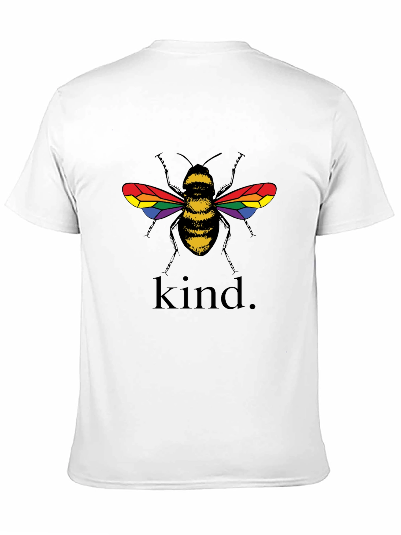 Bee Kind T-Shirt - Rainbow Pride
