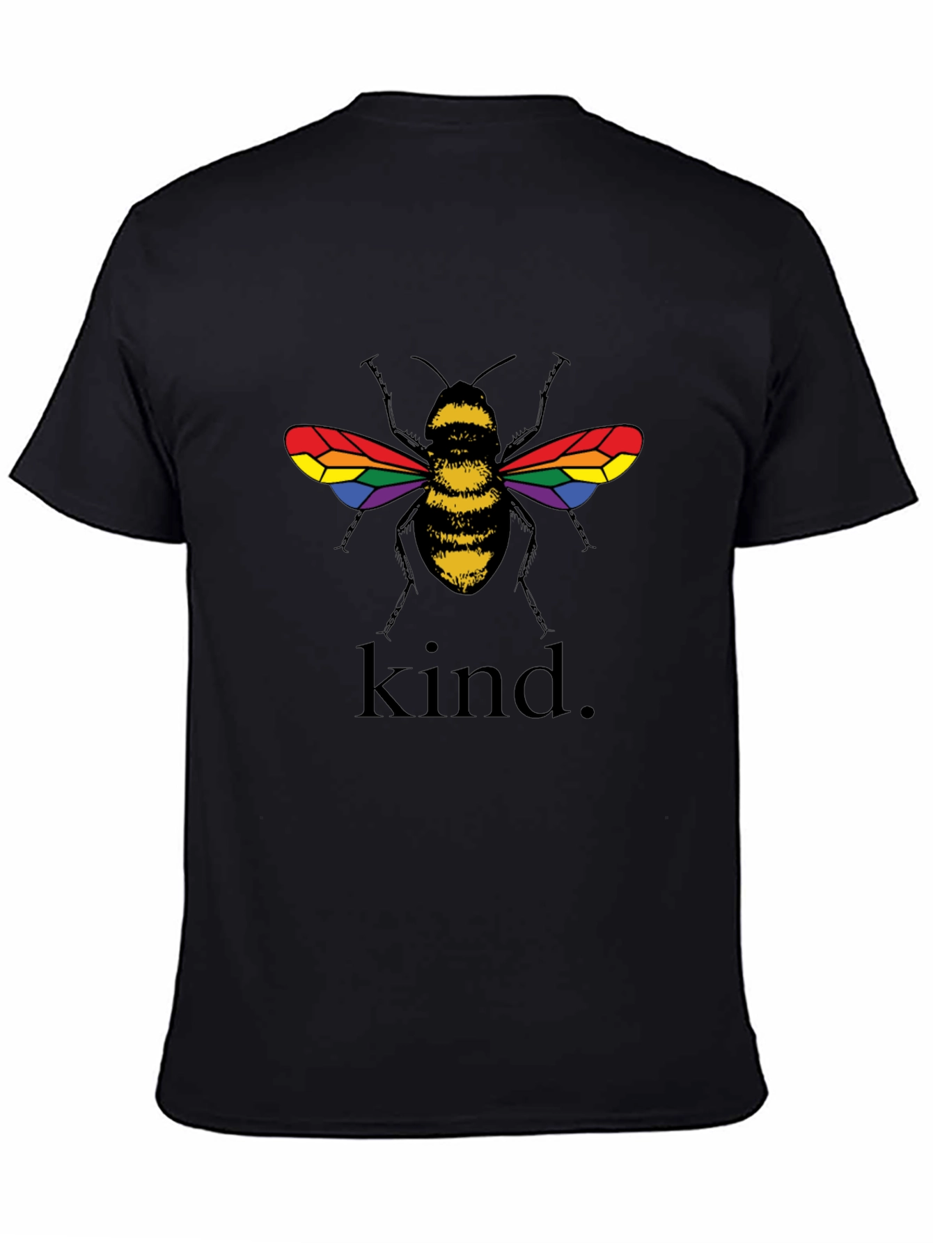 Bee Kind T-Shirt - Rainbow Pride