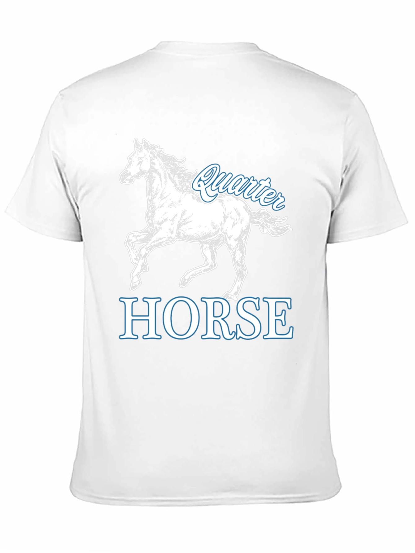 Quarter Horse Graphic T-Shirt - Black