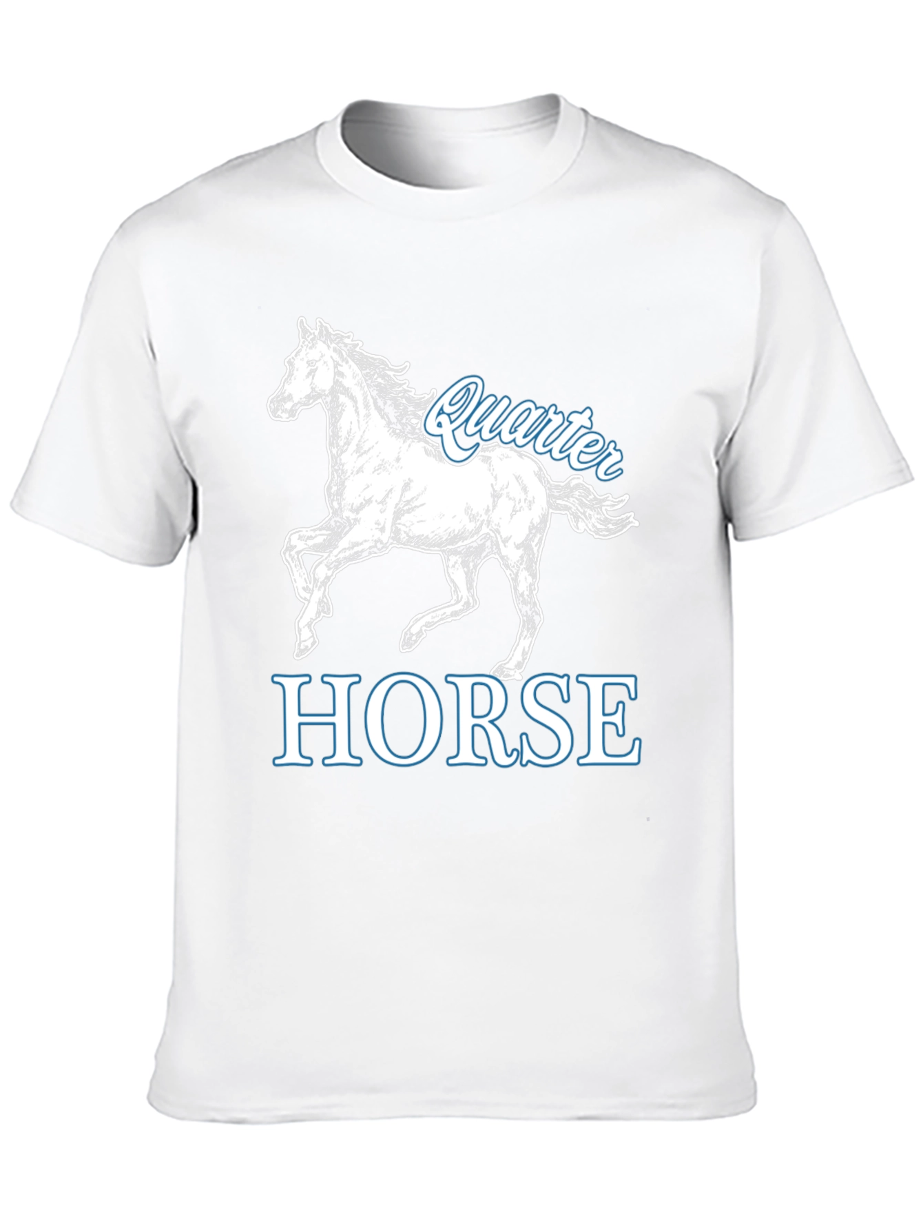 Quarter Horse Graphic T-Shirt - Black