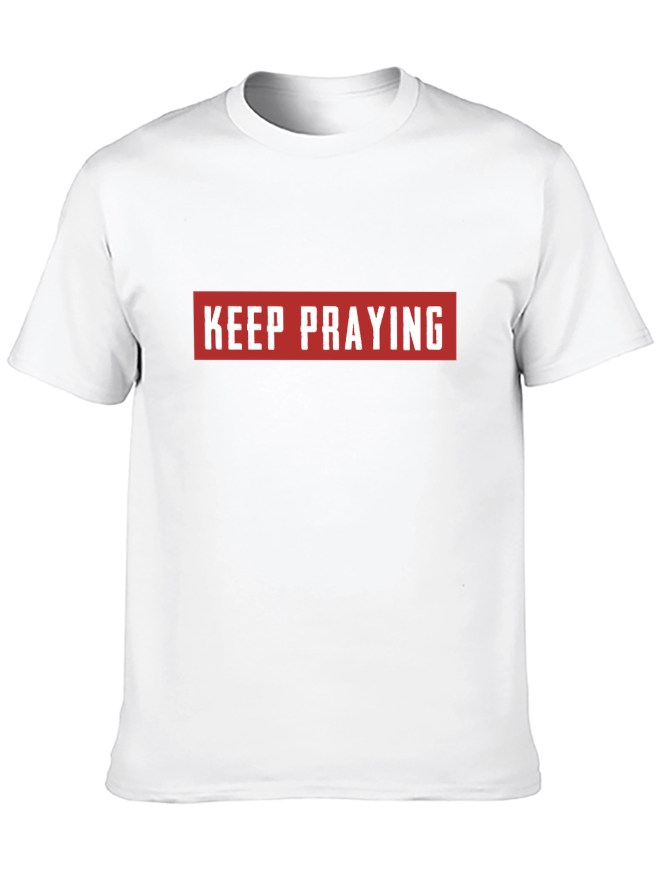 Keep Praying Graphic Tee - Black T-Shirt