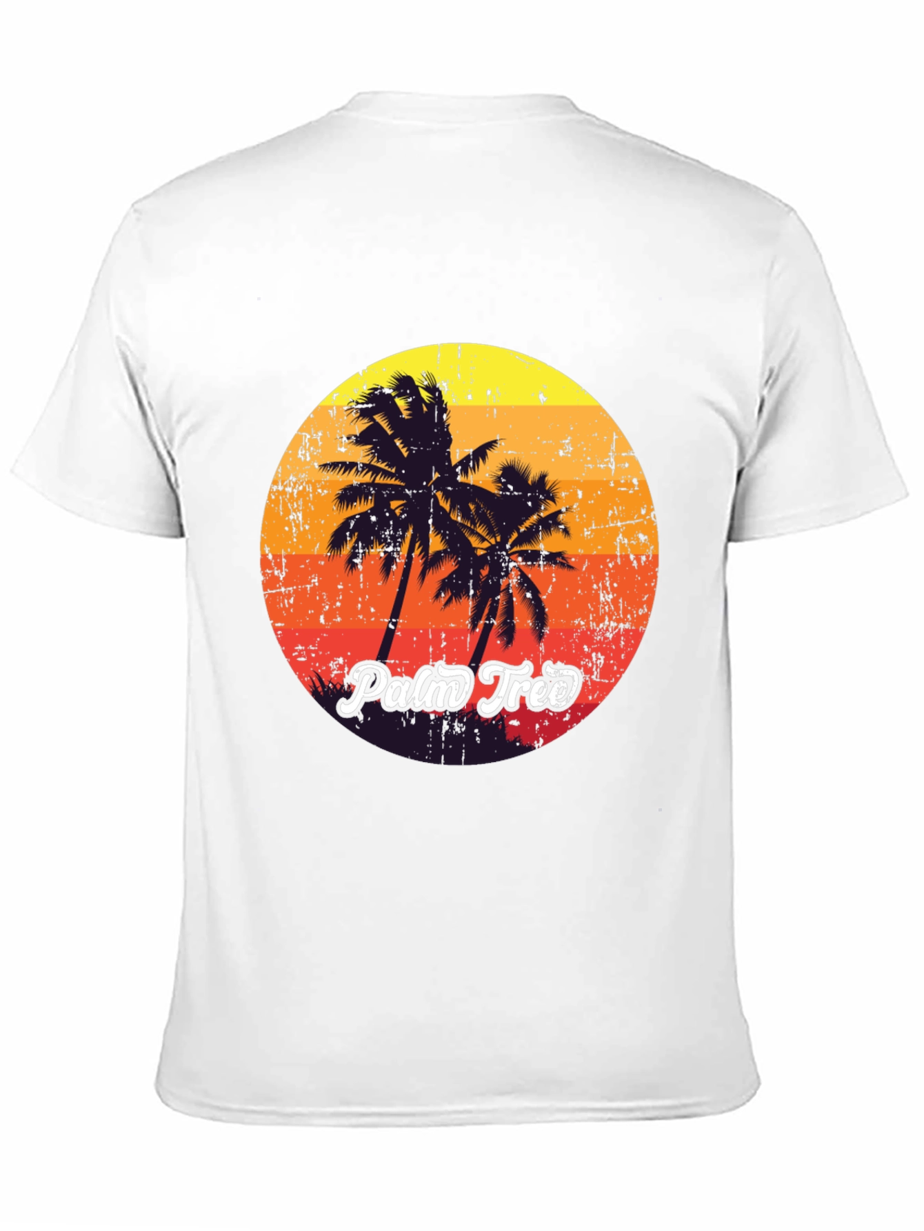 Retro Palm Tree Graphic Tee