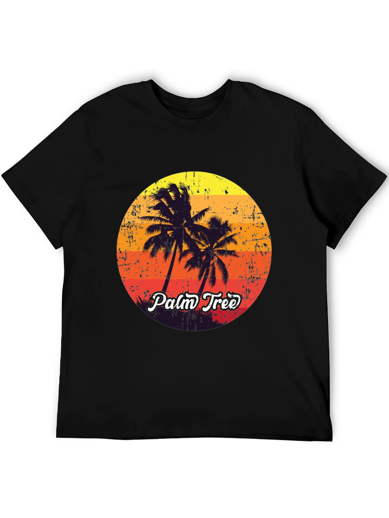 Retro Palm Tree Graphic Tee