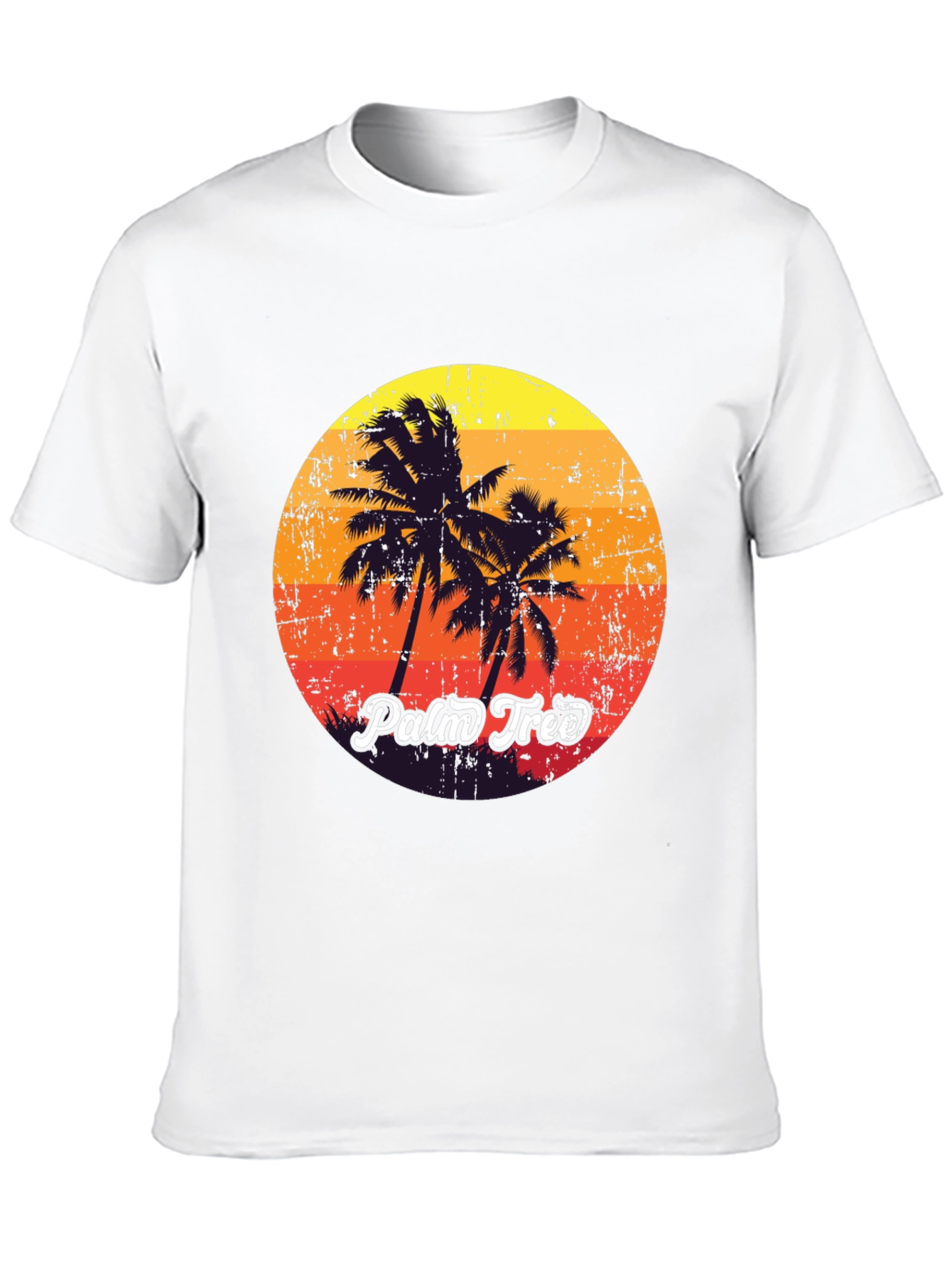 Retro Palm Tree Graphic Tee