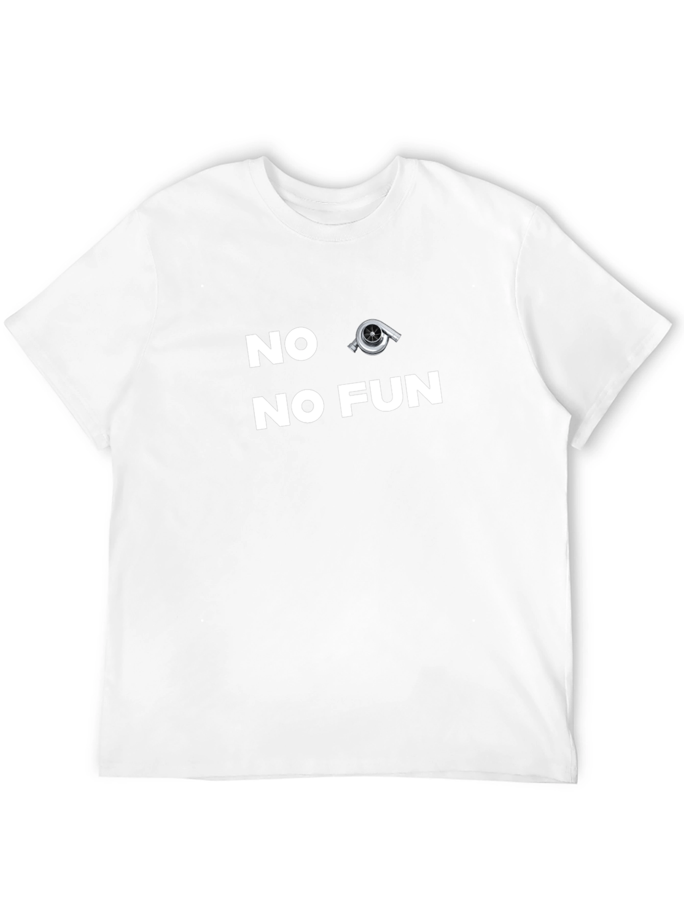 No Turbo No Fun Black T-Shirt