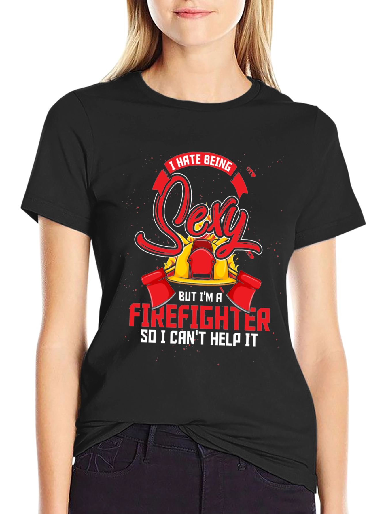 Firefighter Sexy T-Shirt - Humor Tee