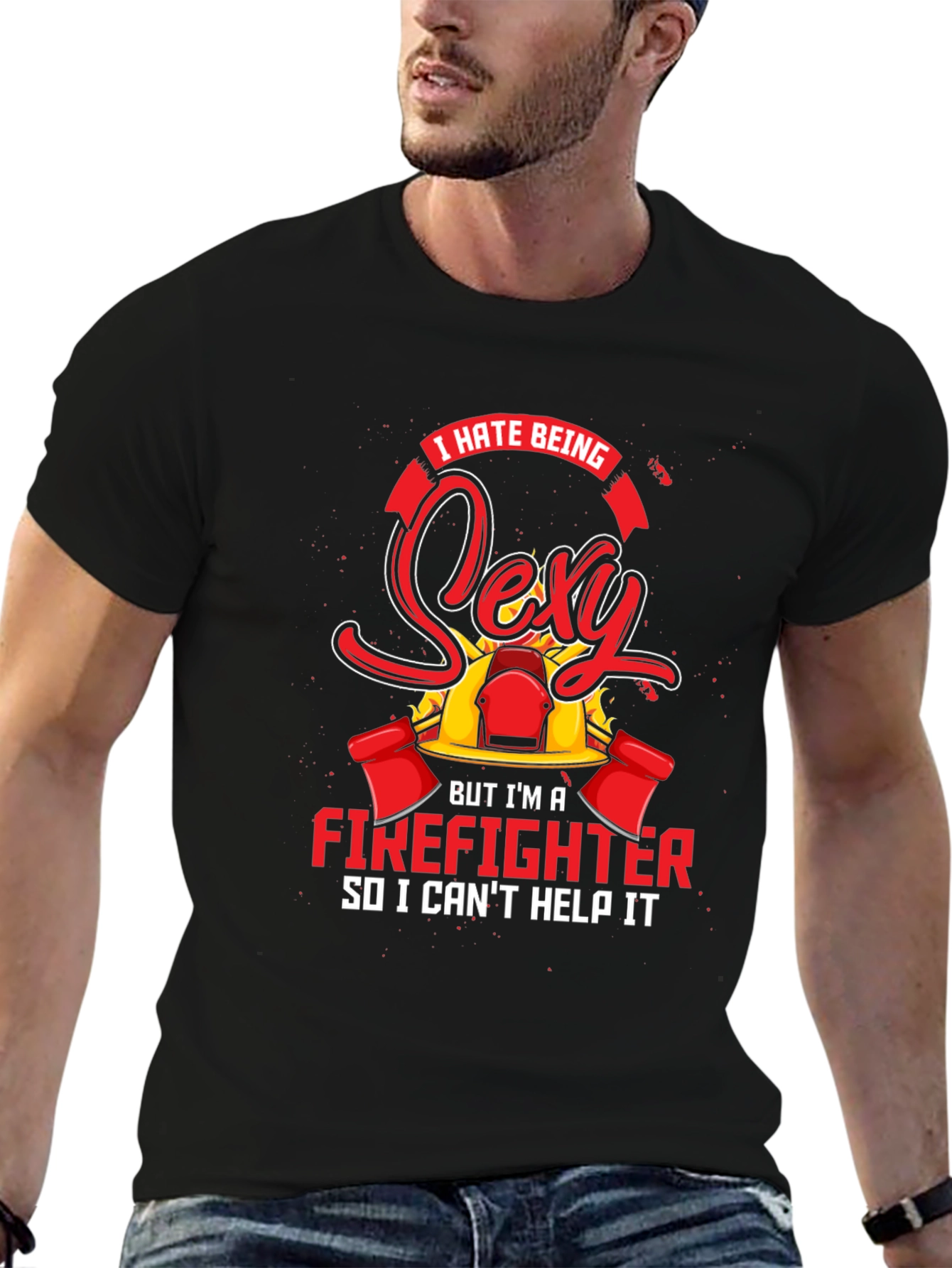Firefighter Sexy T-Shirt - Humor Tee