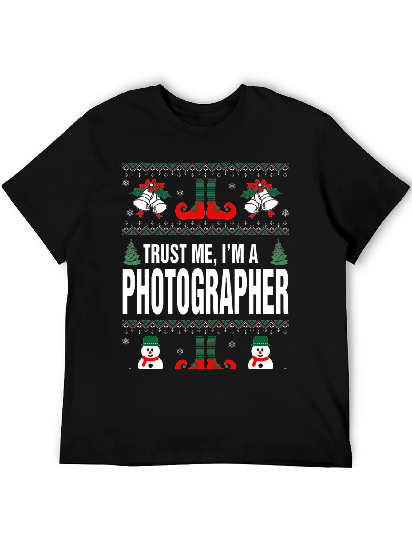 Trust Me Im A Photographer Christmas T-Shirt