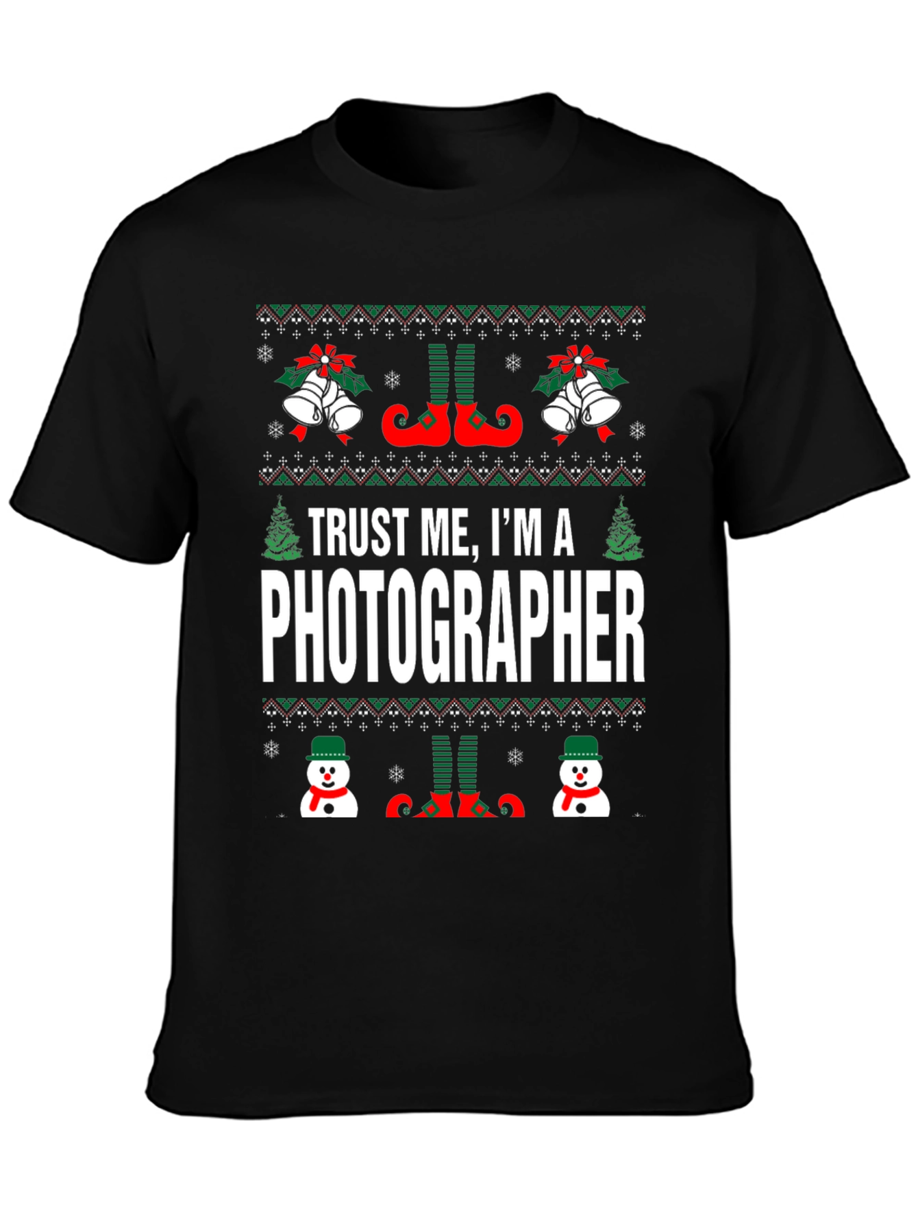 Trust Me Im A Photographer Christmas T-Shirt