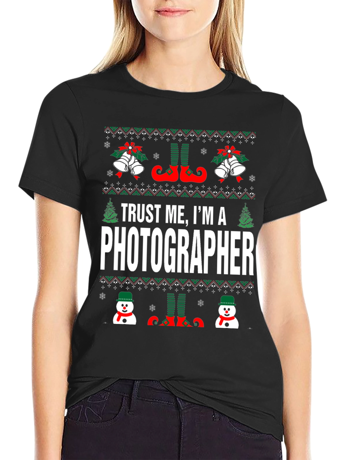 Trust Me Im A Photographer Christmas T-Shirt