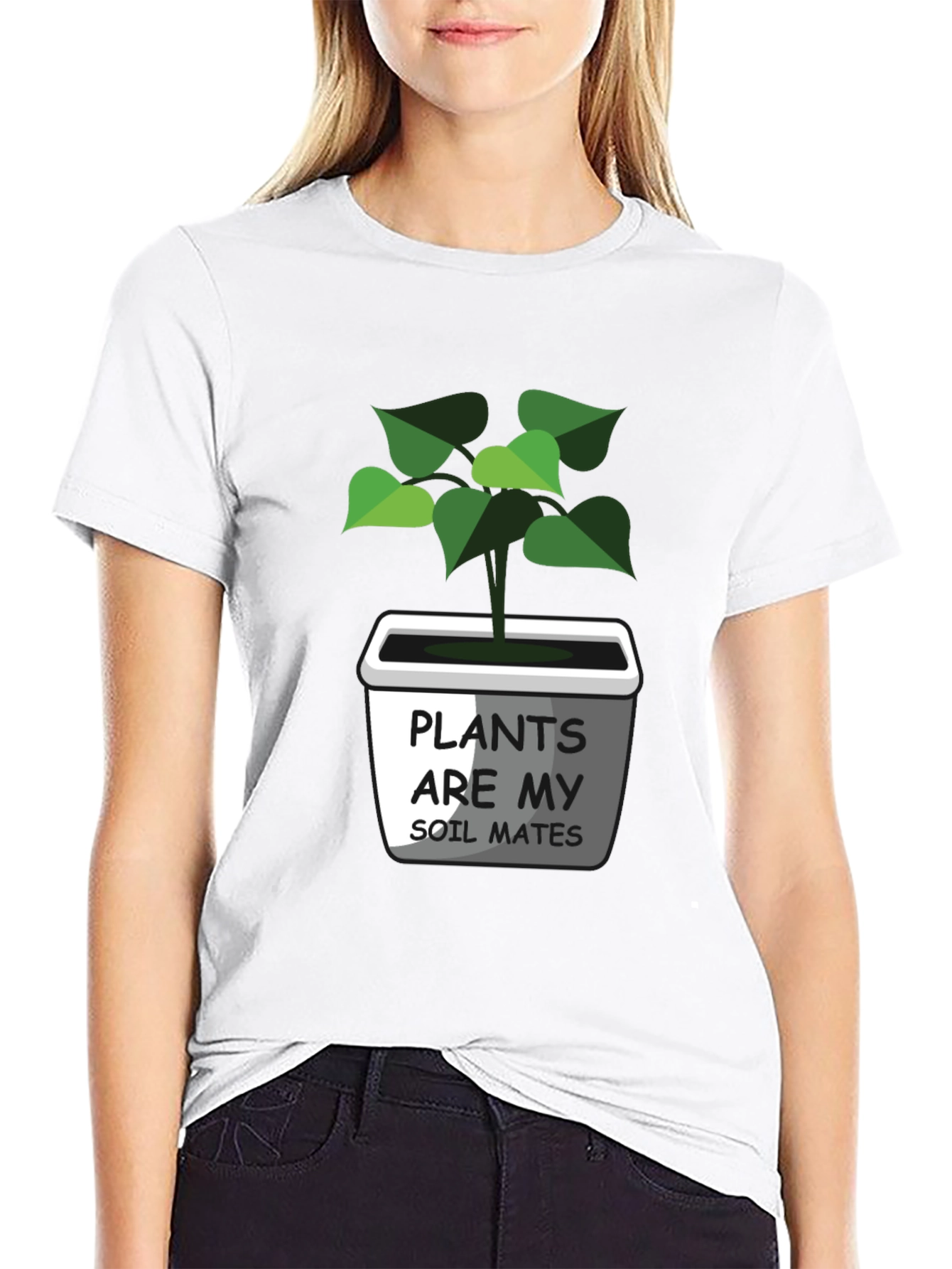 Plants Are My Soil Mates Graphic Tee