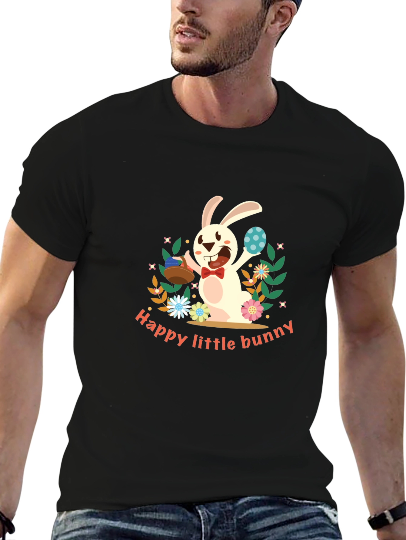 Happy Little Bunny Graphic Tee