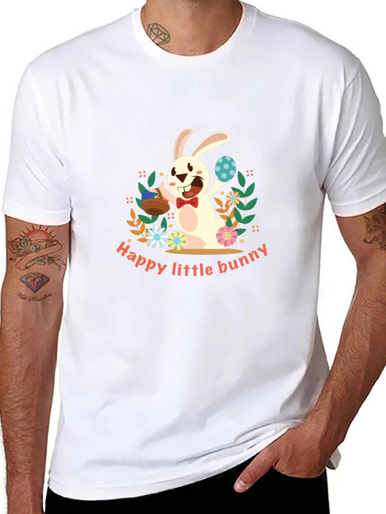 Happy Little Bunny Graphic Tee