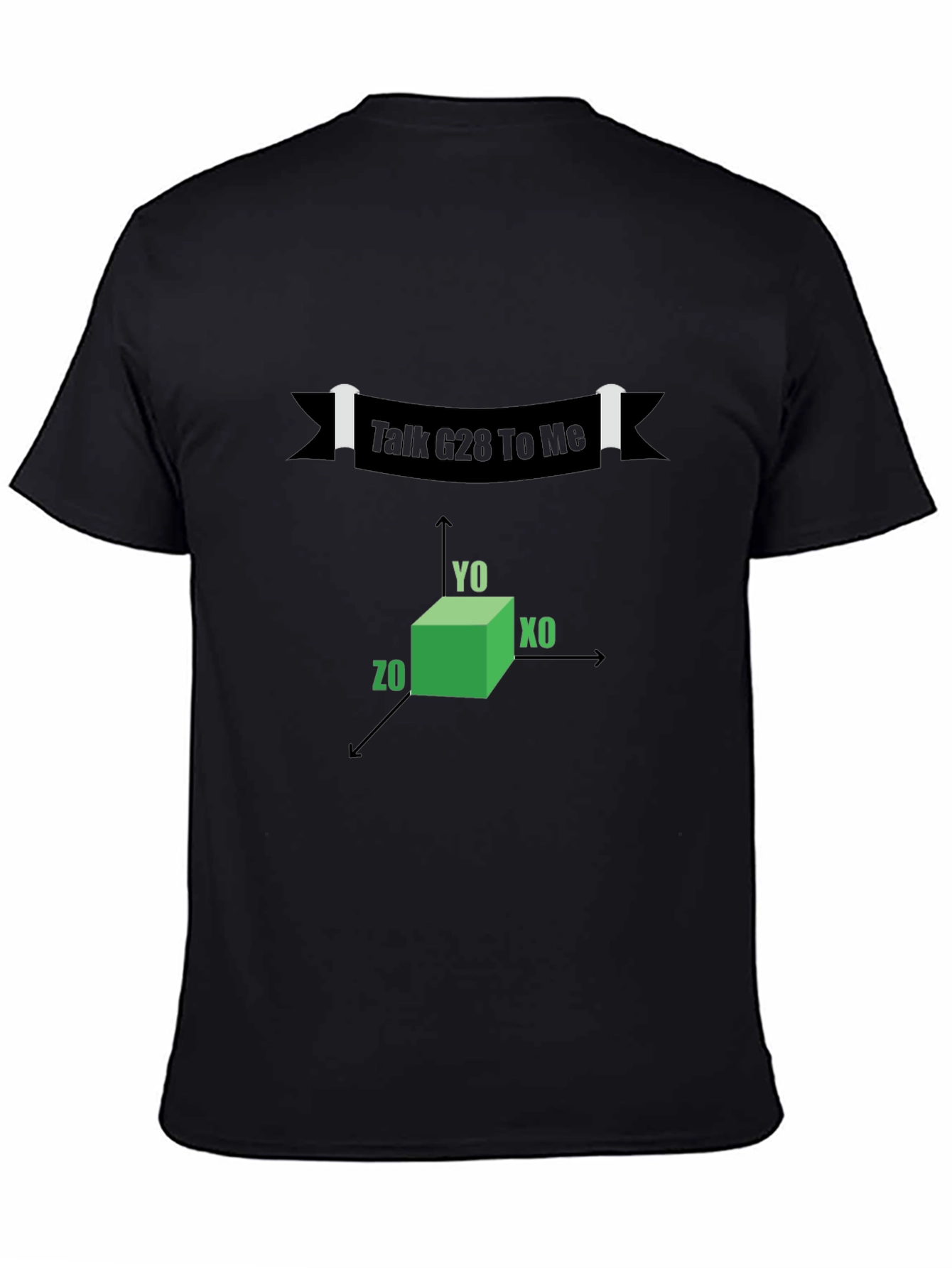 Talk G28 To Me Black T-Shirt