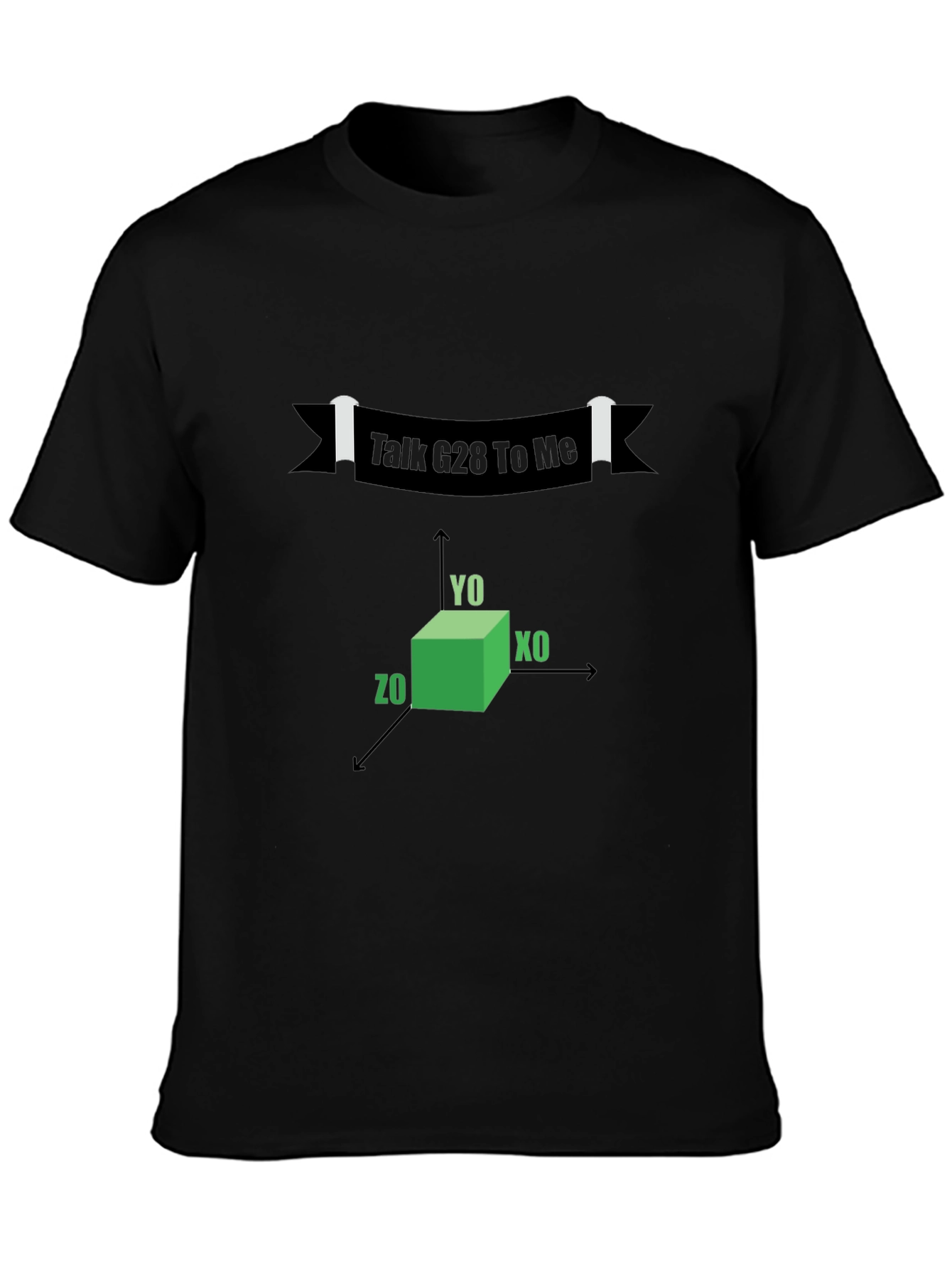 Talk G28 To Me Black T-Shirt