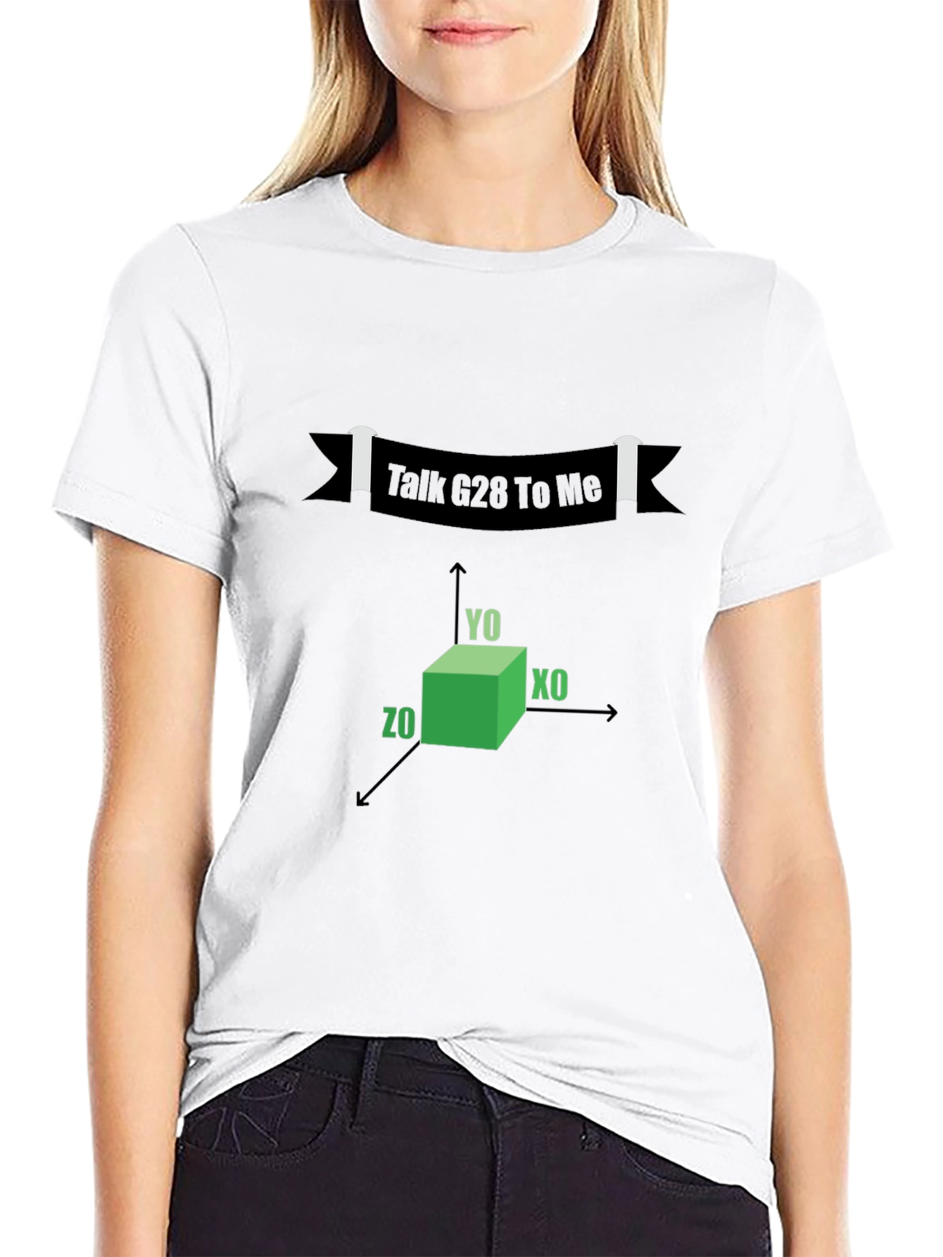 Talk G28 To Me Black T-Shirt