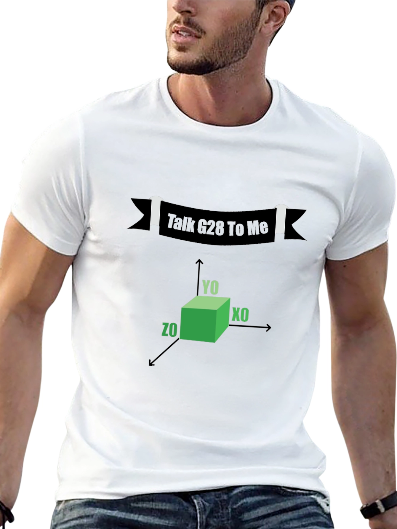 Talk G28 To Me Black T-Shirt