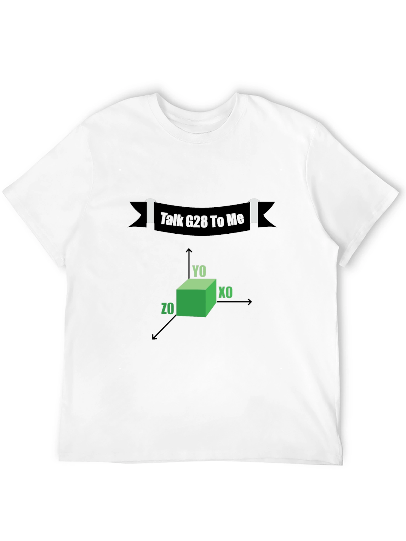 Talk G28 To Me Black T-Shirt