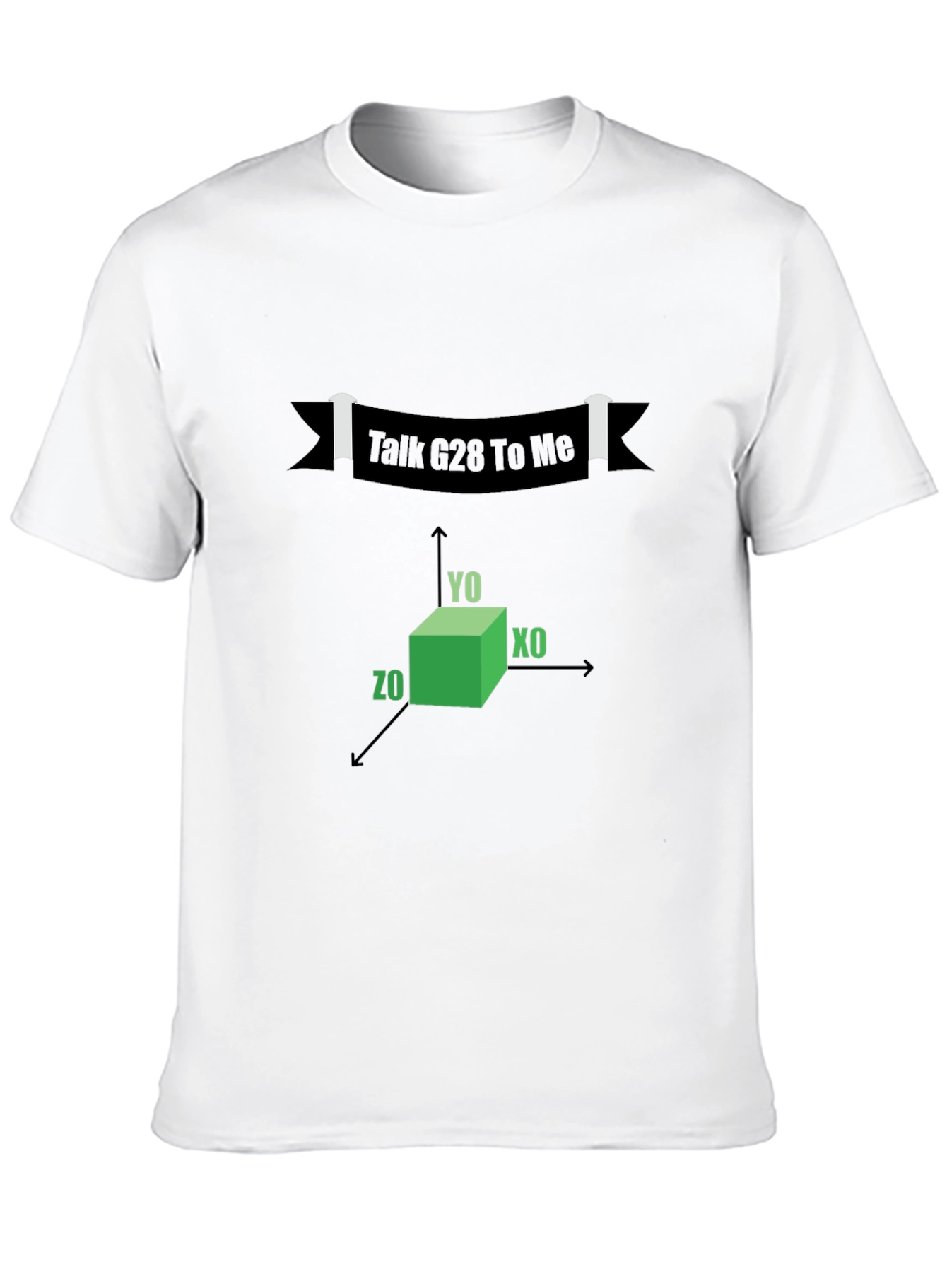Talk G28 To Me Black T-Shirt