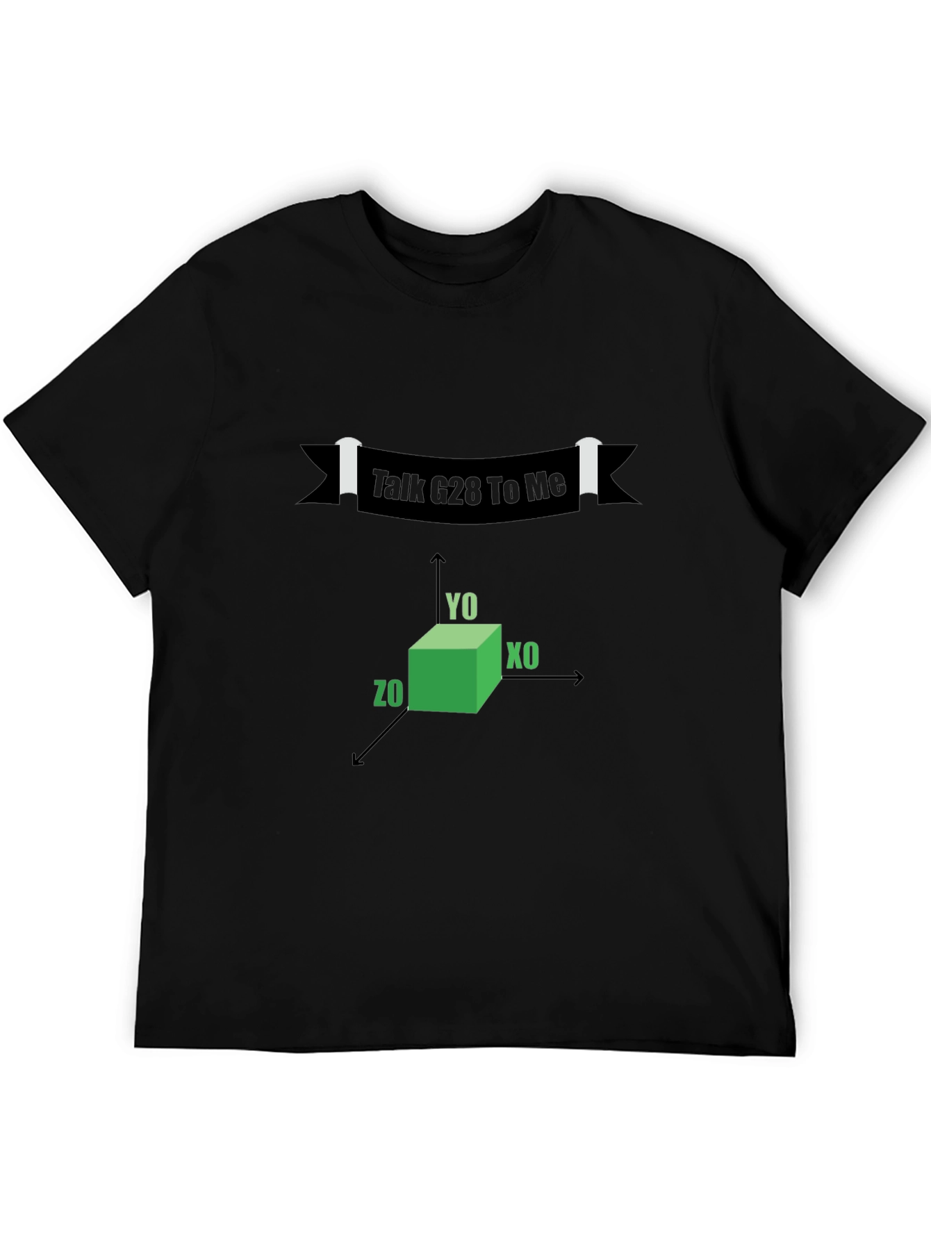 Talk G28 To Me Black T-Shirt