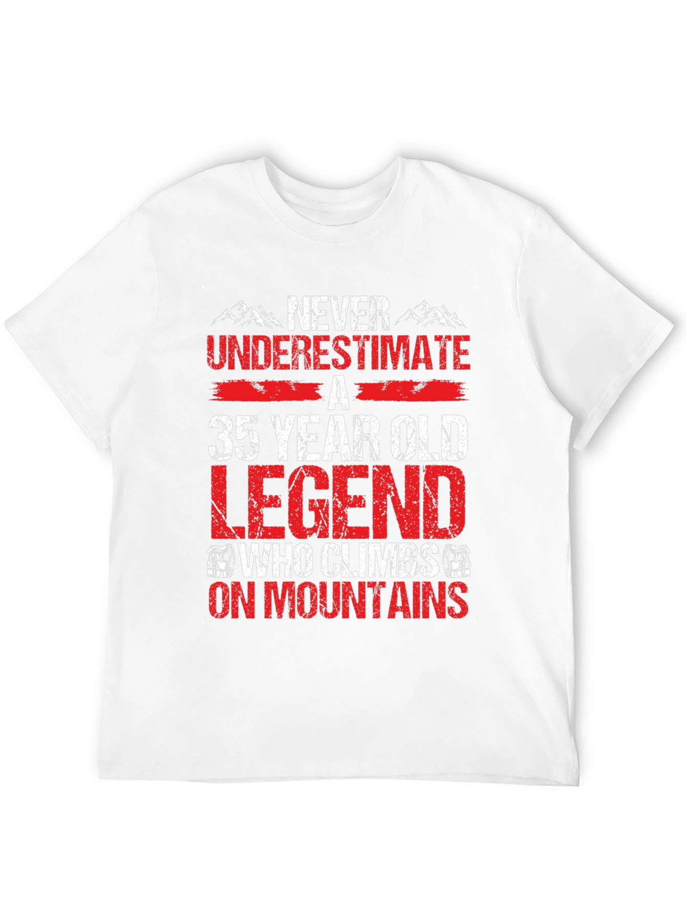 35 Year Old Legend Mountain Climber T-Shirt