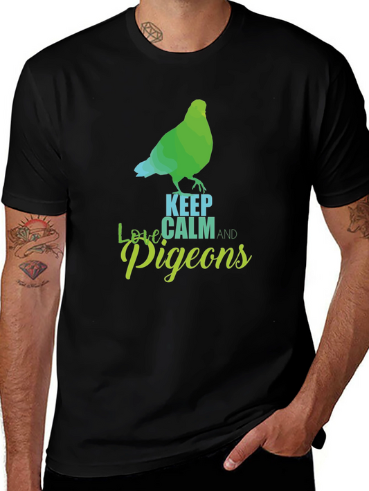 Keep Calm and Love Pigeons T-Shirt