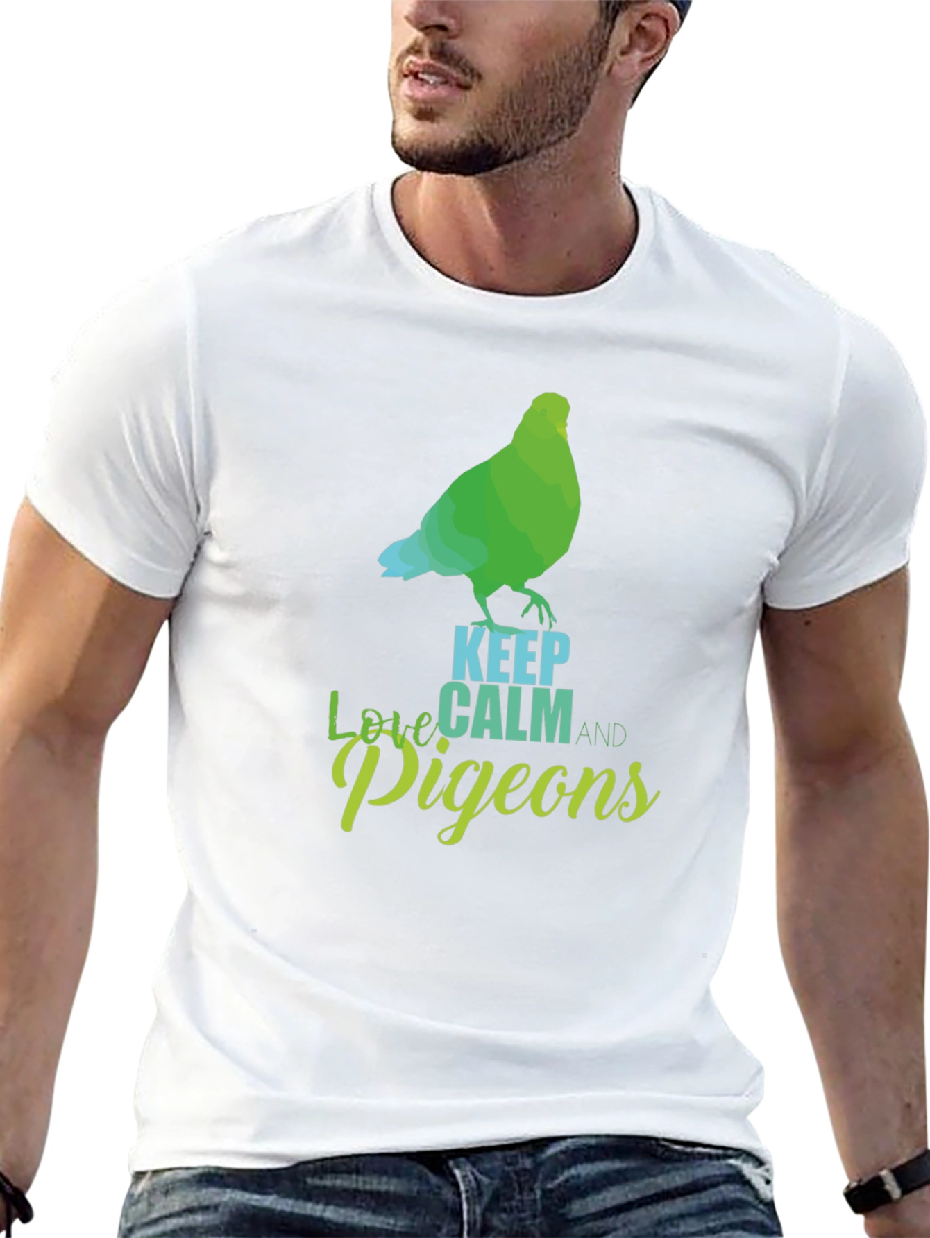 Keep Calm and Love Pigeons T-Shirt