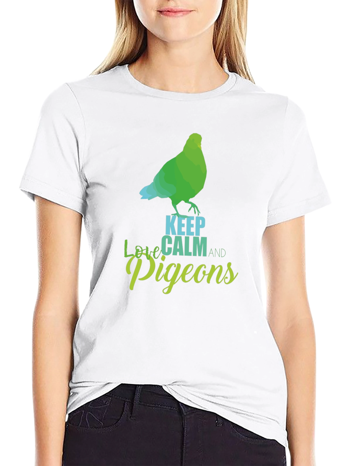 Keep Calm and Love Pigeons T-Shirt
