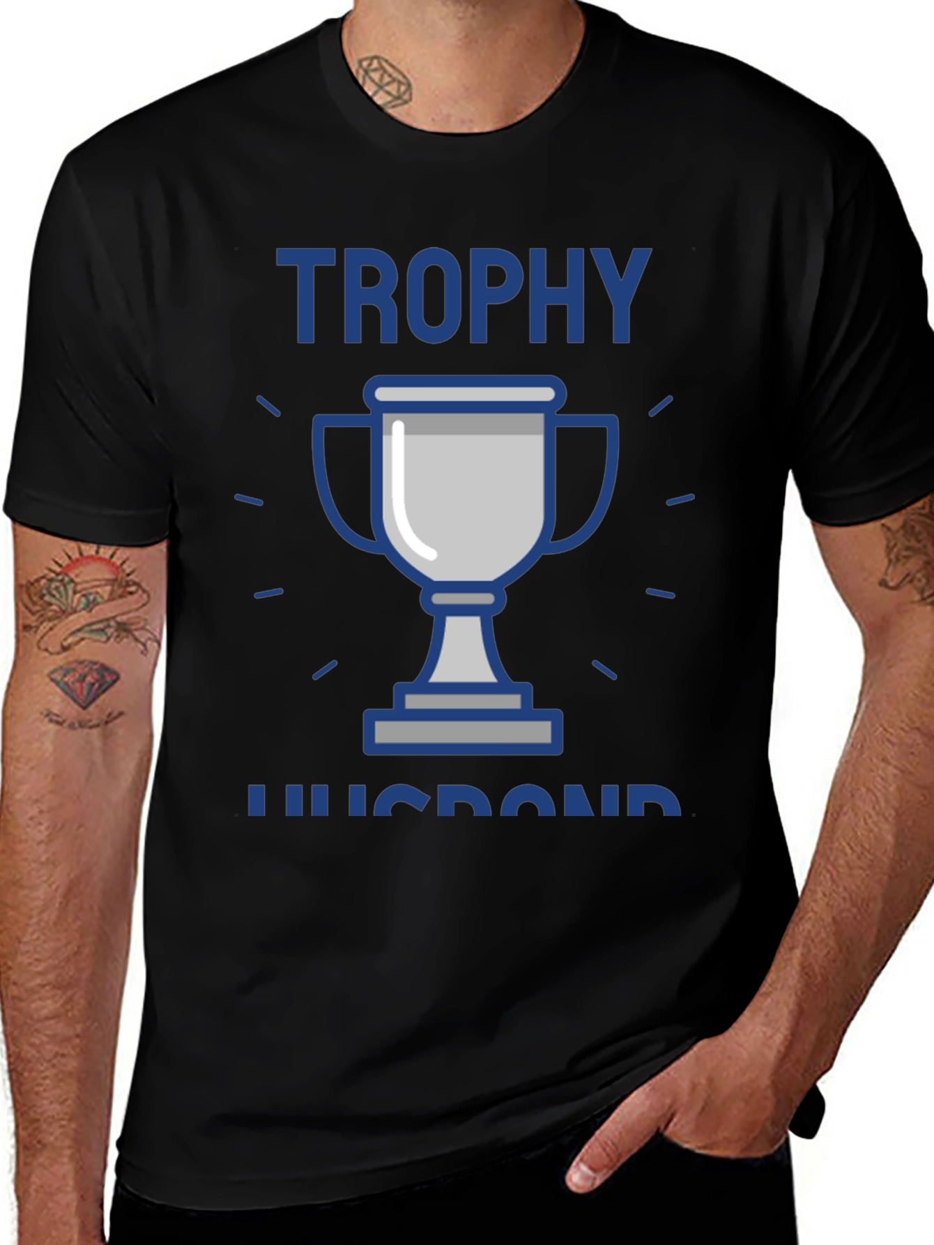 Trophy Husband Graphic Tee - Gift for Him