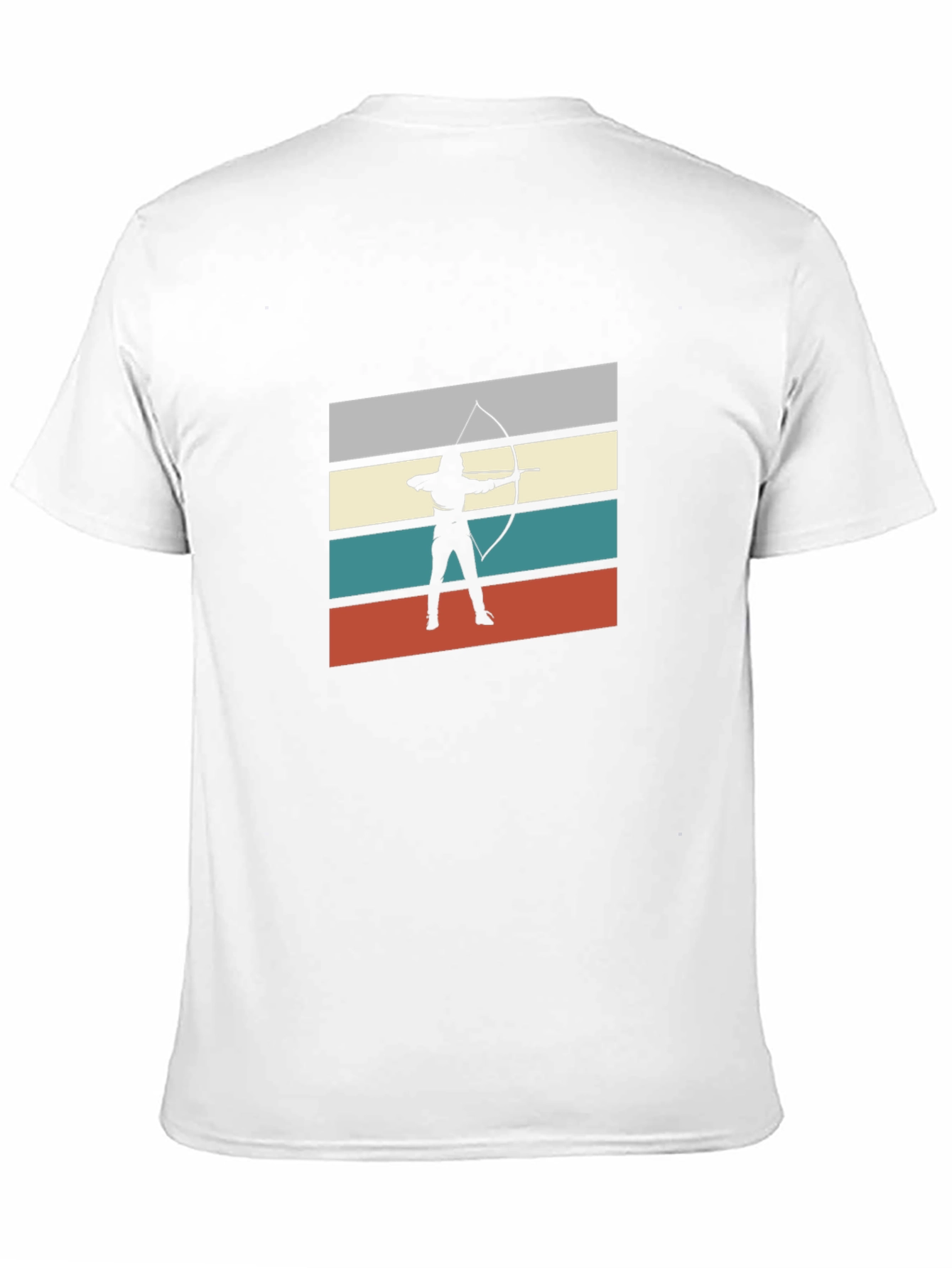 Archer Silhouette Graphic Tee - Retro Style