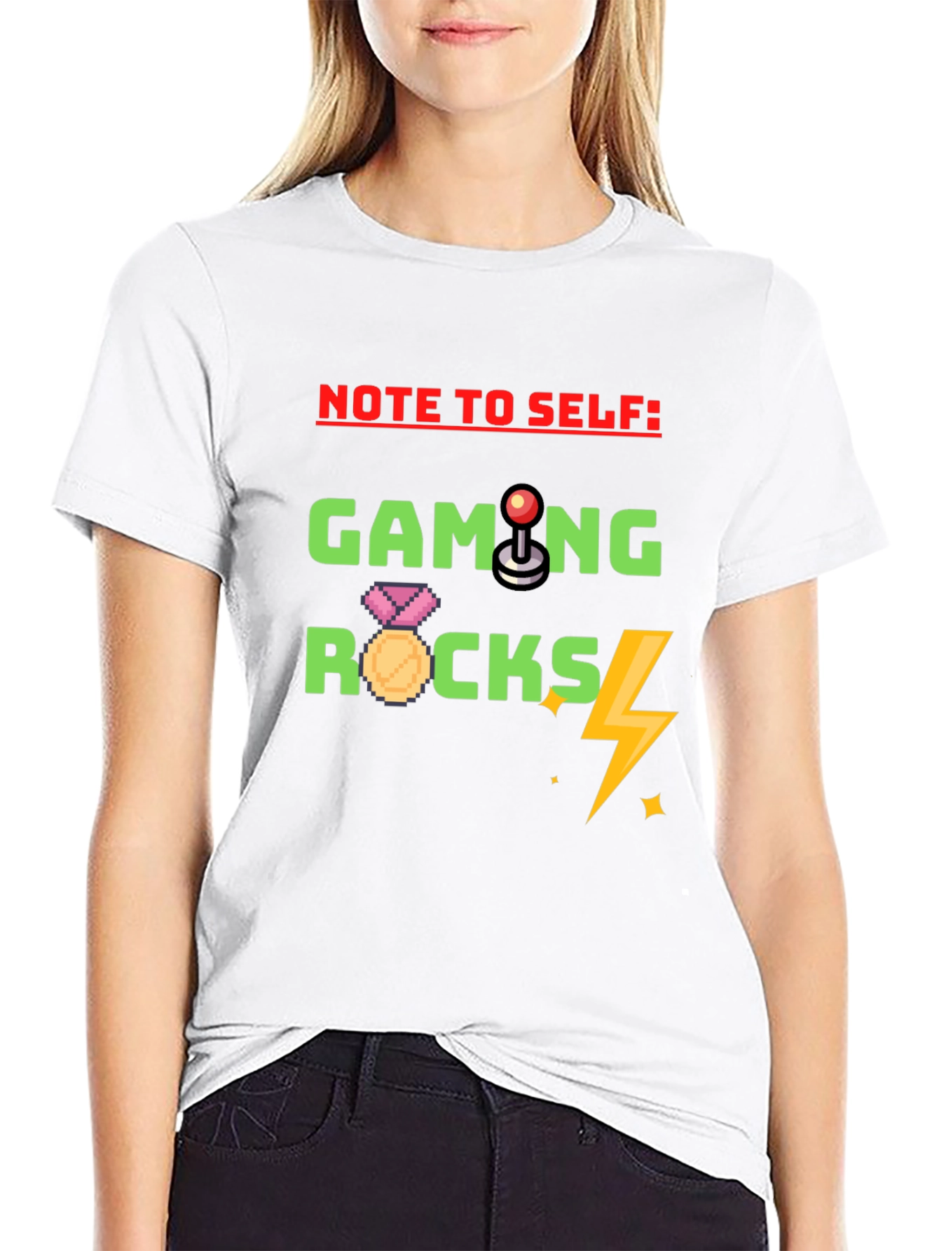 Gaming Rocks T-Shirt - Gamer Novelty Tee