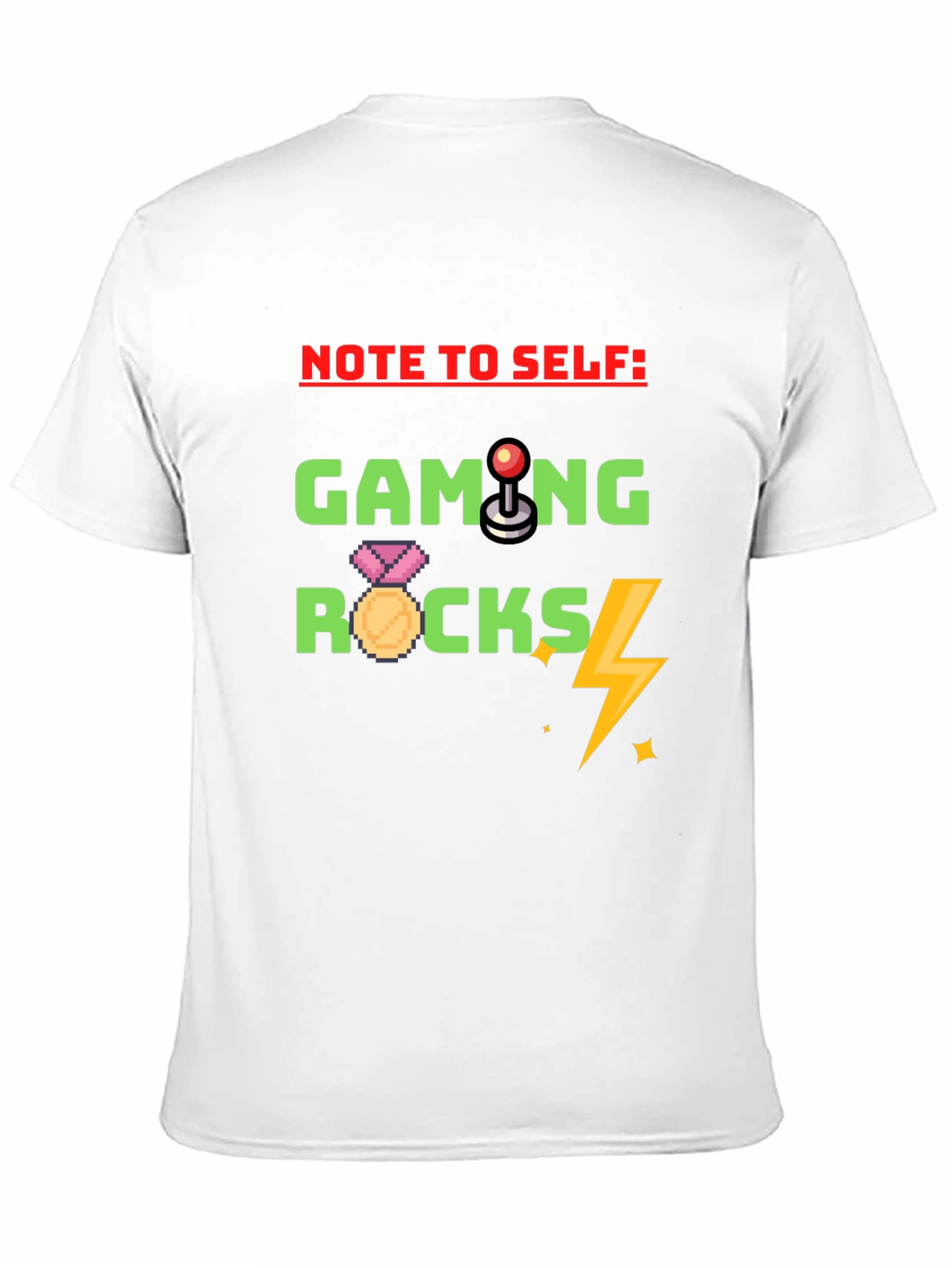 Gaming Rocks T-Shirt - Gamer Novelty Tee