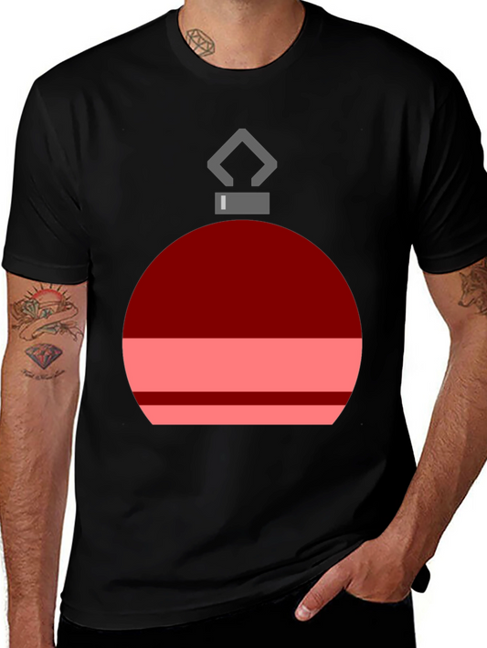 Festive Ornament Graphic Tee - Holiday Cheer