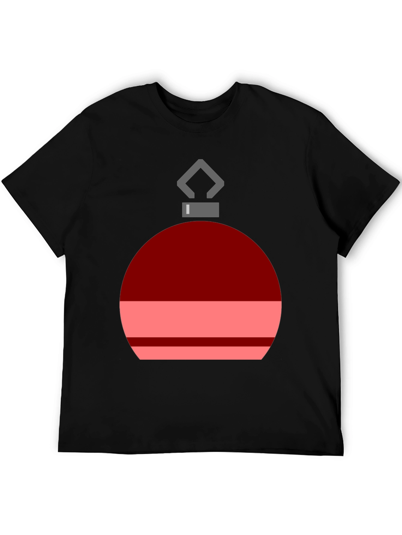 Festive Ornament Graphic Tee - Holiday Cheer