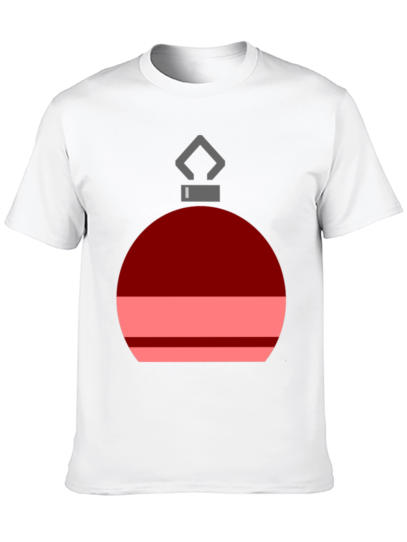 Festive Ornament Graphic Tee - Holiday Cheer