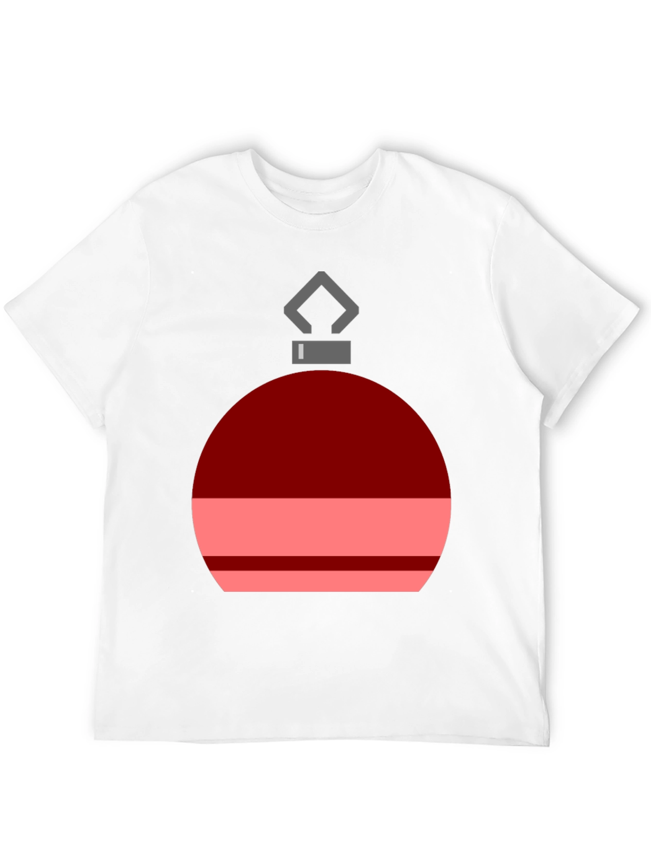 Festive Ornament Graphic Tee - Holiday Cheer