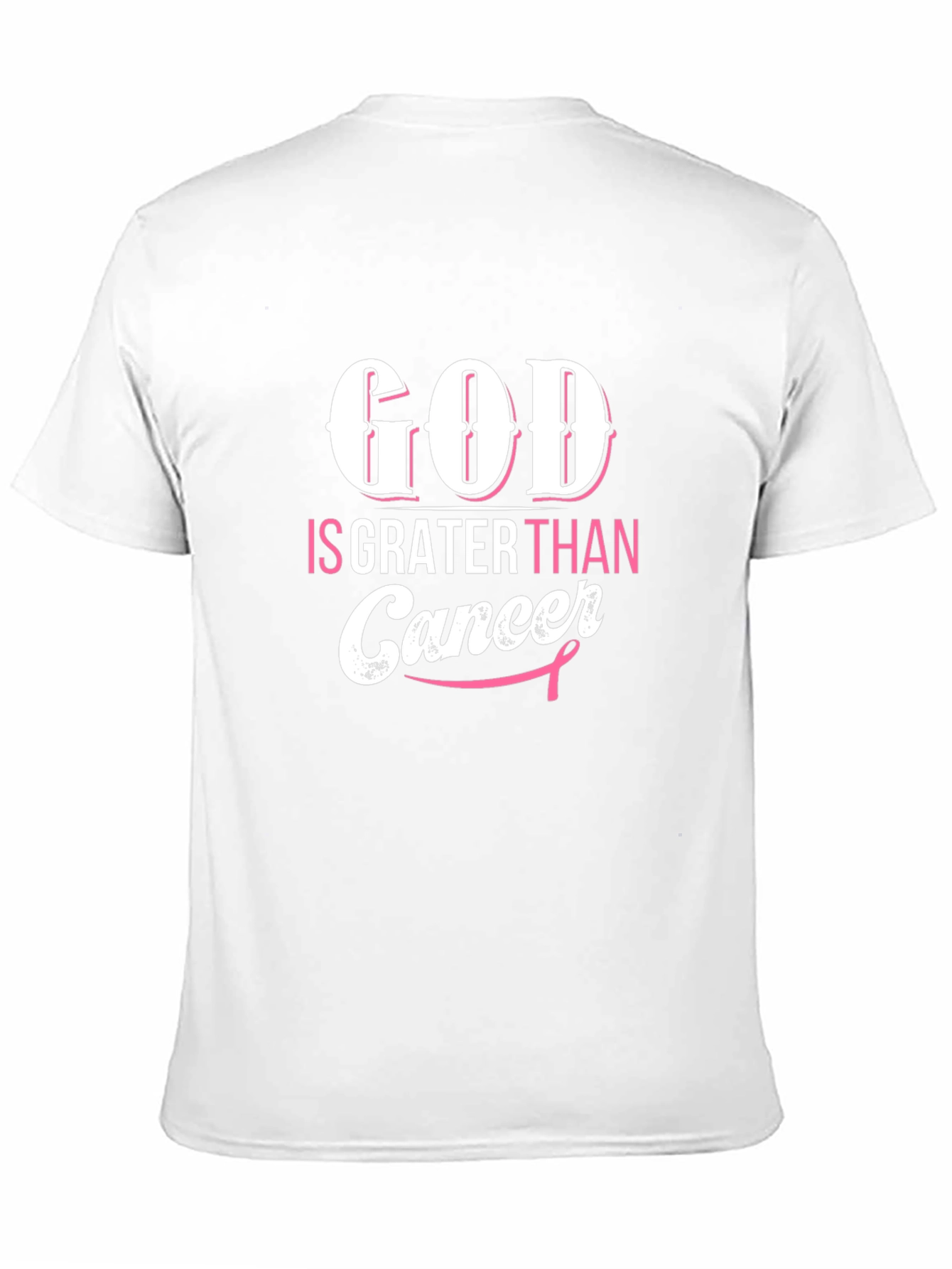 God Is Greater Than Cancer Awareness T-Shirt