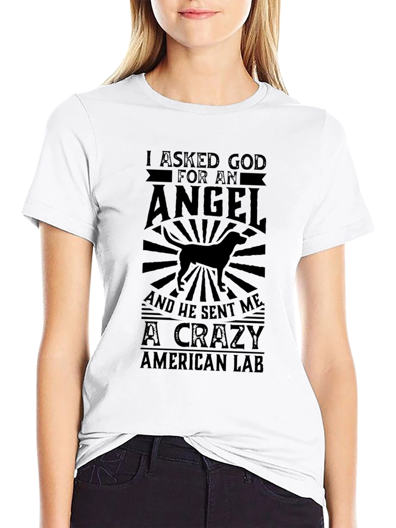 Crazy American Lab T-Shirt