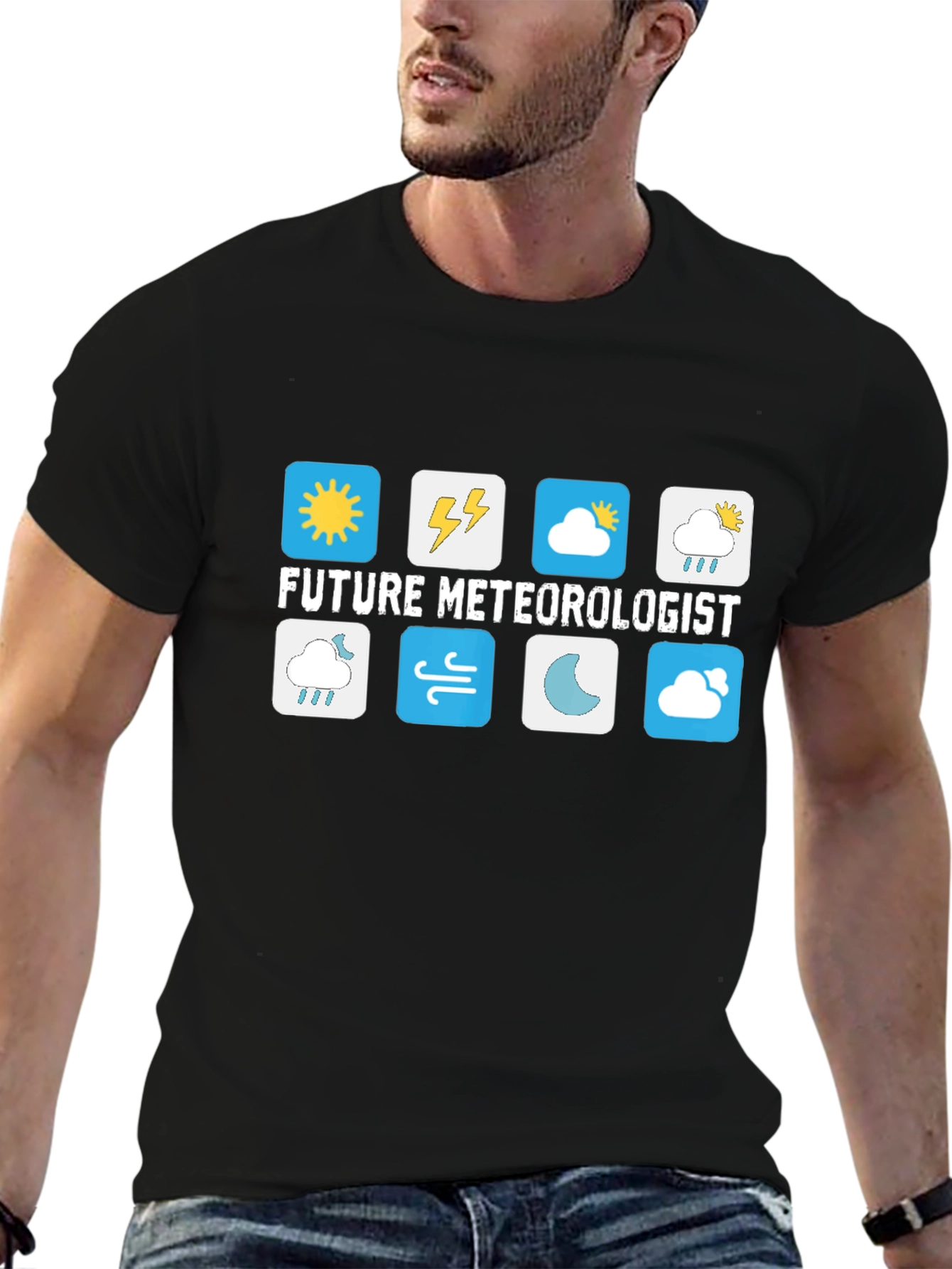 Future Meteorologist Weather Icon T-Shirt