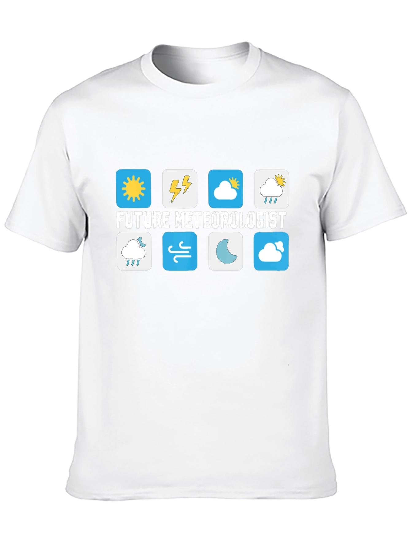 Future Meteorologist Weather Icon T-Shirt