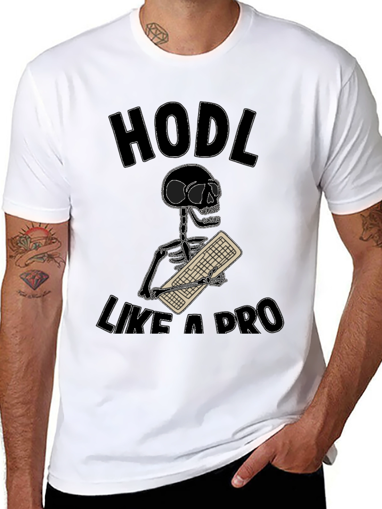 HODL Like a Pro Crypto Trader T-Shirt