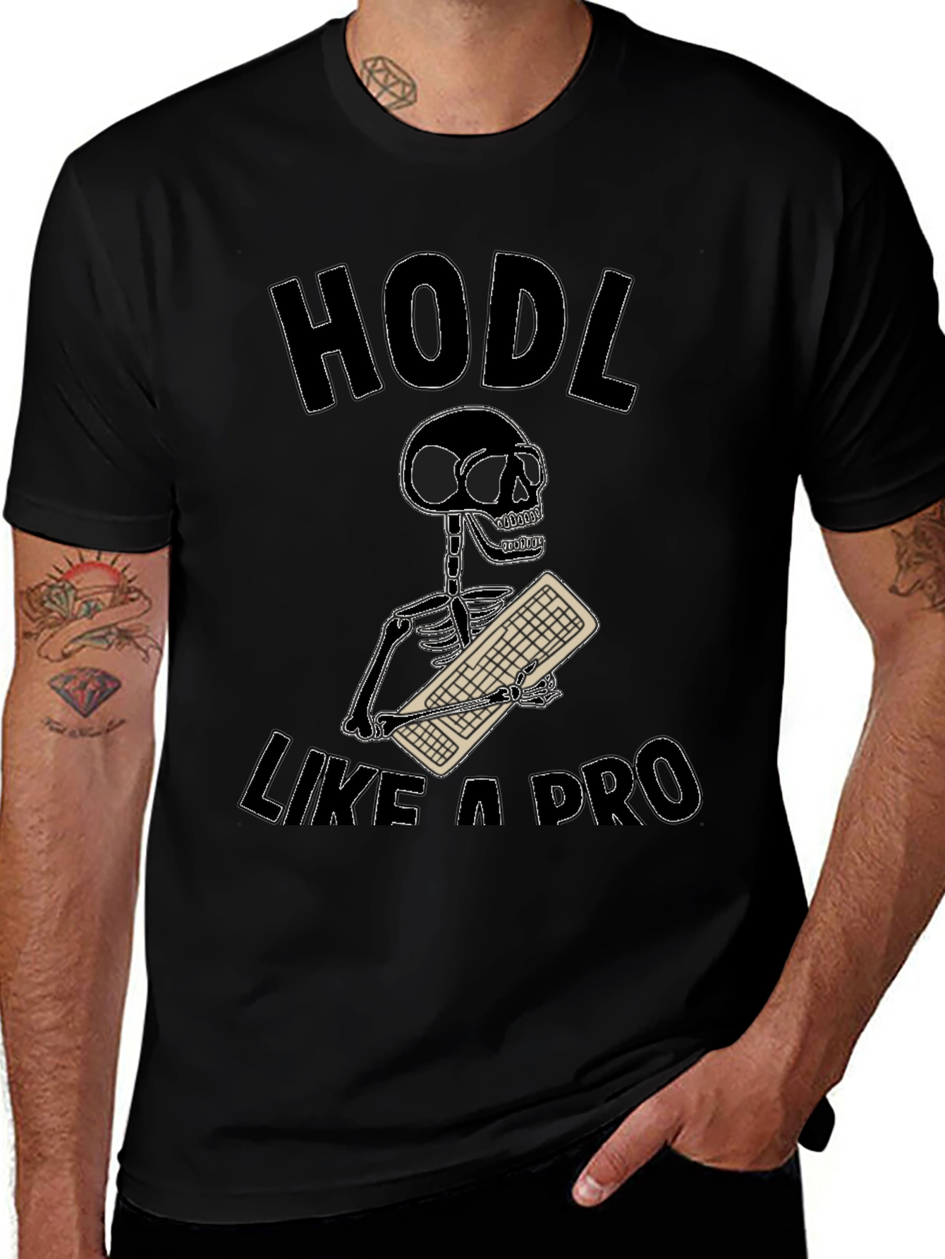 HODL Like a Pro Crypto Trader T-Shirt