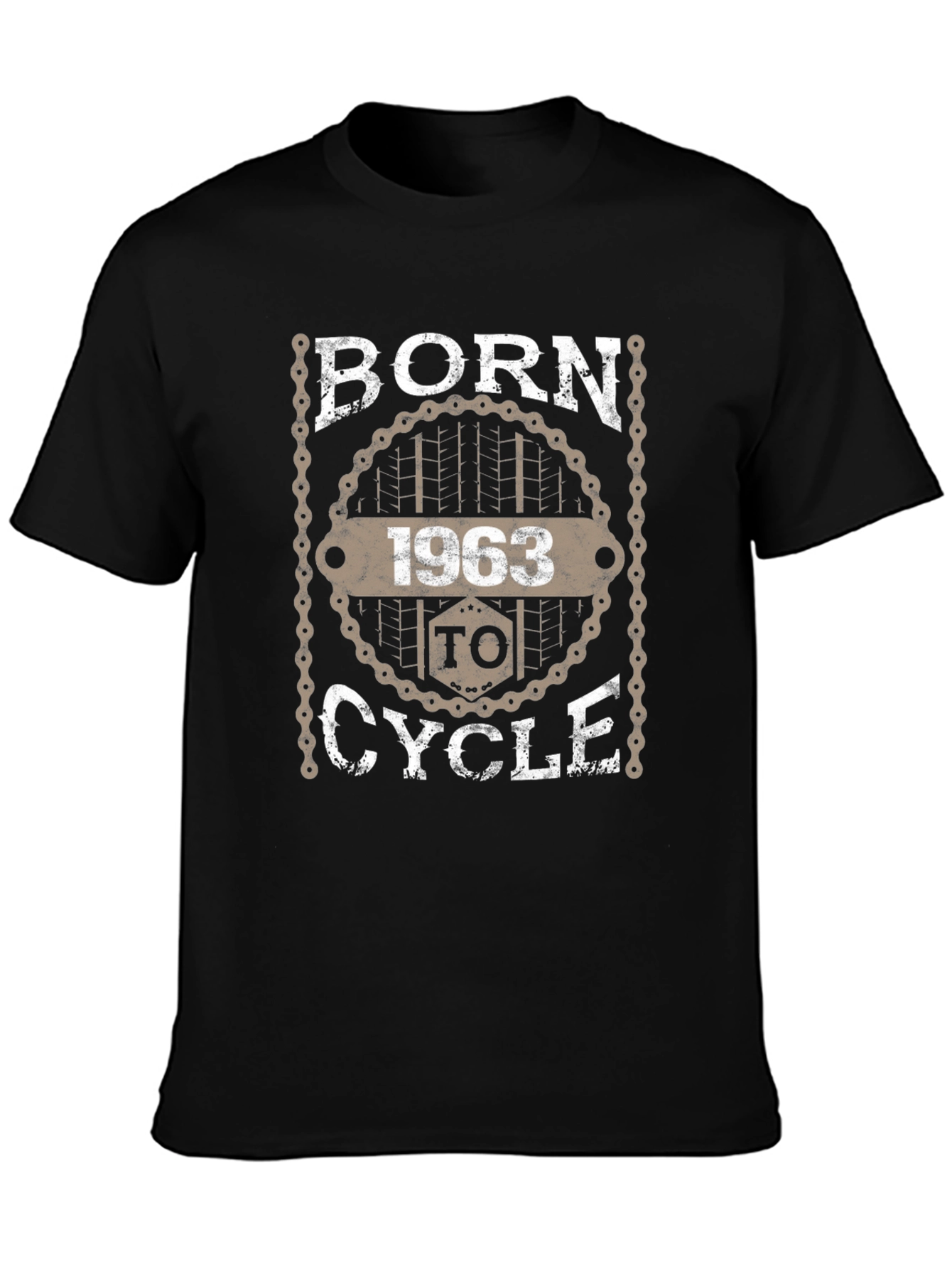 Born To Cycle 1963 Graphic T-Shirt